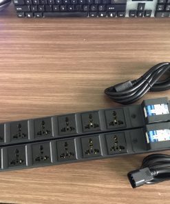 Alternative view of Ổ cắm điện, Thanh Nguồn Rack PDU 24 Ổ Cắm Đa Năng Có MCB 32A